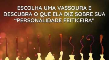 Escolha uma vassoura e veja o resultado!!