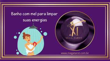 banho com mel para limpar suas energias