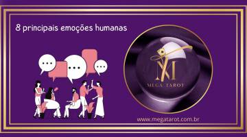 8 principais emo��es humanas