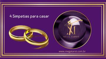 4 Simpatias para casar