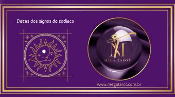 Datas dos signos do zodaco