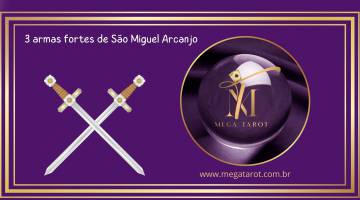 3 armas fortes de So Miguel Arcanjo