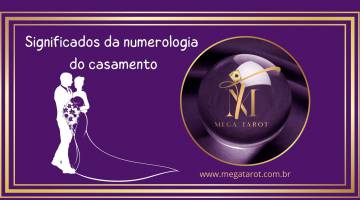 Significados da numerologia do casamento