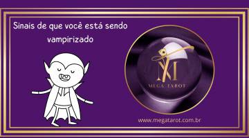 Sinais de que voc� est� sendo vampirizado