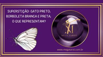 SUPERSTIO: GATO PRETO, BORBOLETA BRANCA E PRETA, O QUE REPRESENTAM?