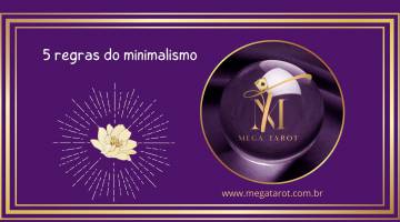 5 regras do minimalismo
