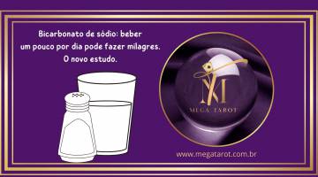 Bicarbonato de sdio: beber um pouco por dia pode fazer milagres. O novo estudo