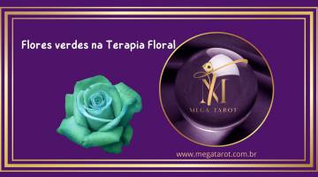 Flores verdes na Terapia Floral