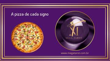 A pizza de cada signo