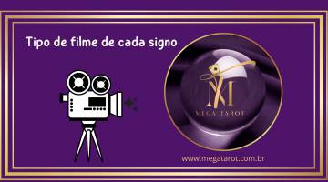 Tipo de filme de cada signo