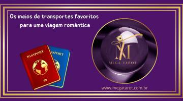 Os meios de transportes favoritos para uma viagem romntica