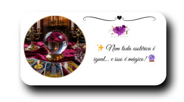 Nem toda esotrica  igual... e isso  mgico!