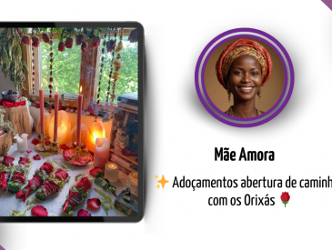 Adoamentos abertura de caminhos com os Orixs