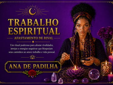 Ritual  Espiritual - Afastamento de Rival 💔✨