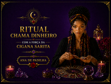 RITUAL CHAMA DINHEIRO COM A FOR�A DA CIGANA SARITA 💰