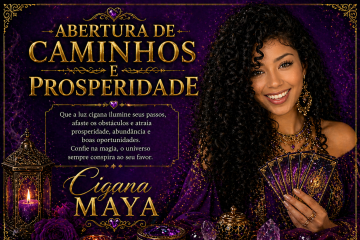 Abertura de caminhos  e prosperidade