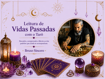 🔮✨ Leitura de Vidas Passadas com o Tar� ✨🔮